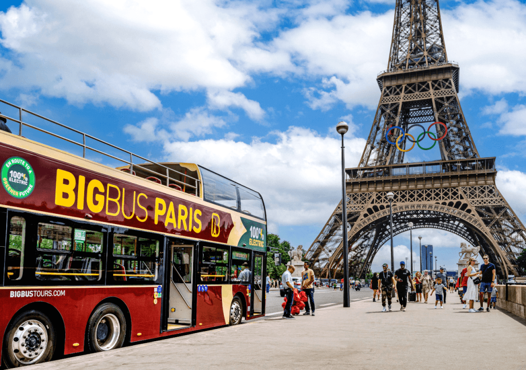 Big Bus Paris Hop-on Hop-off Bus Tour (Essential Ticket (24 Hours))