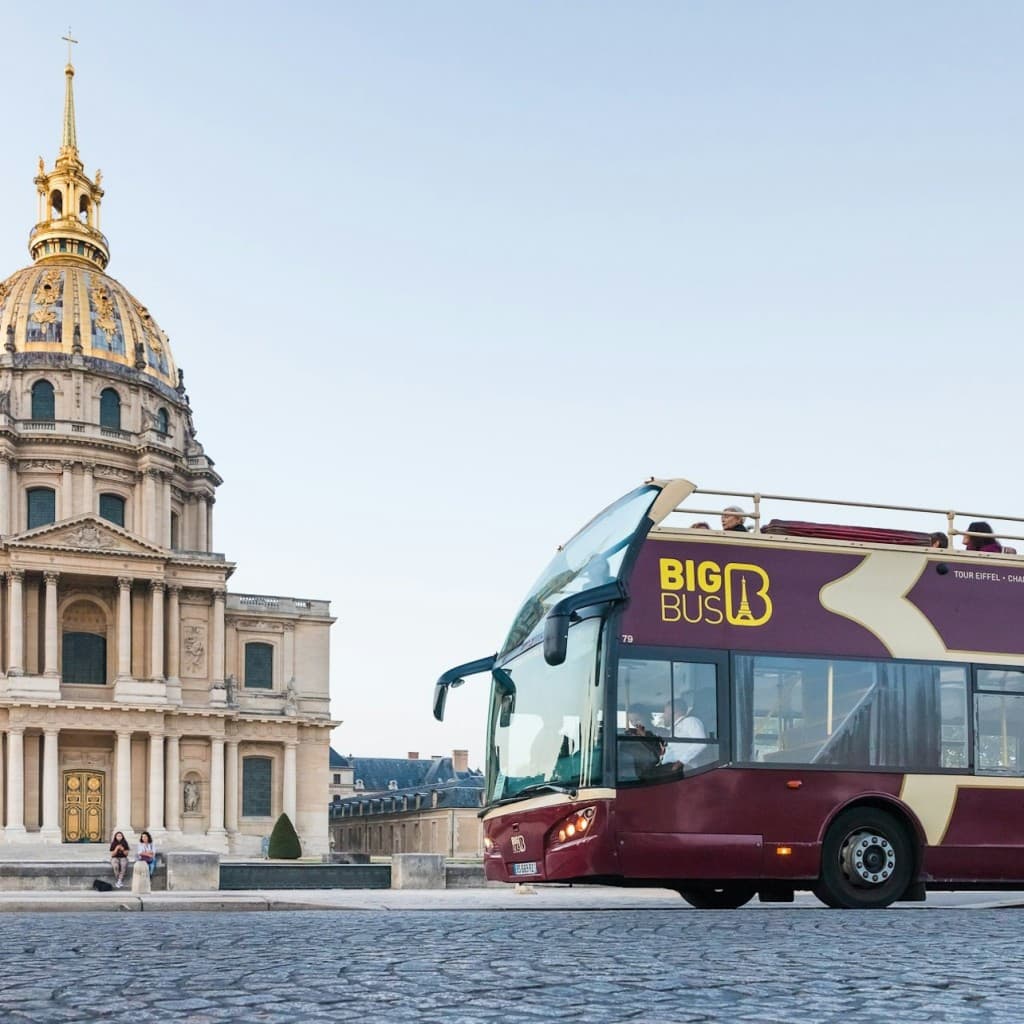 Big Bus Paris: Hop-on Hop-off Tour + Seine River Cruise - Weekdays