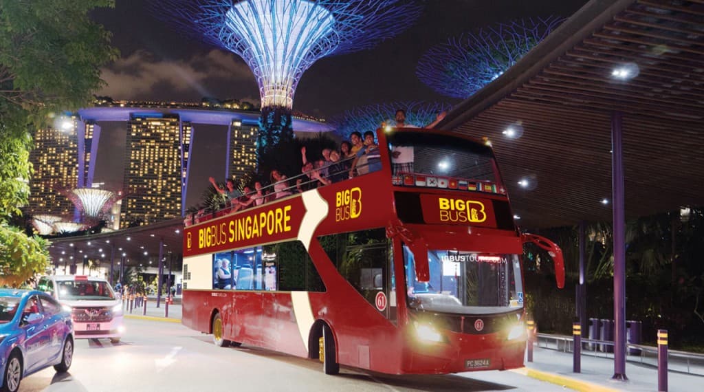 Big Bus Singapore Hop-on Hop-off Bus Tour (Explore Ticket (Two Days))