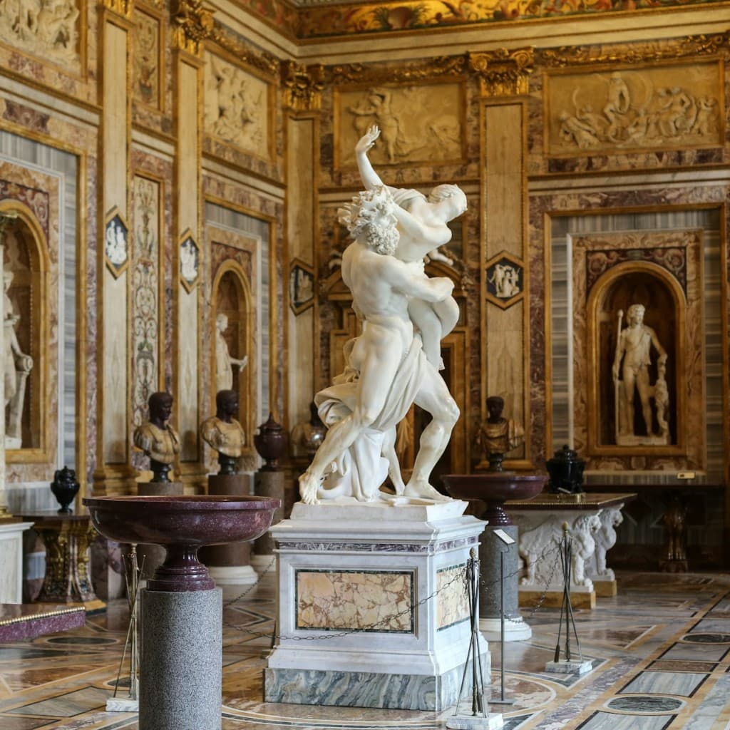 Borghese Gallery: Reserved Entry + 1-Day Rome Bus Tour