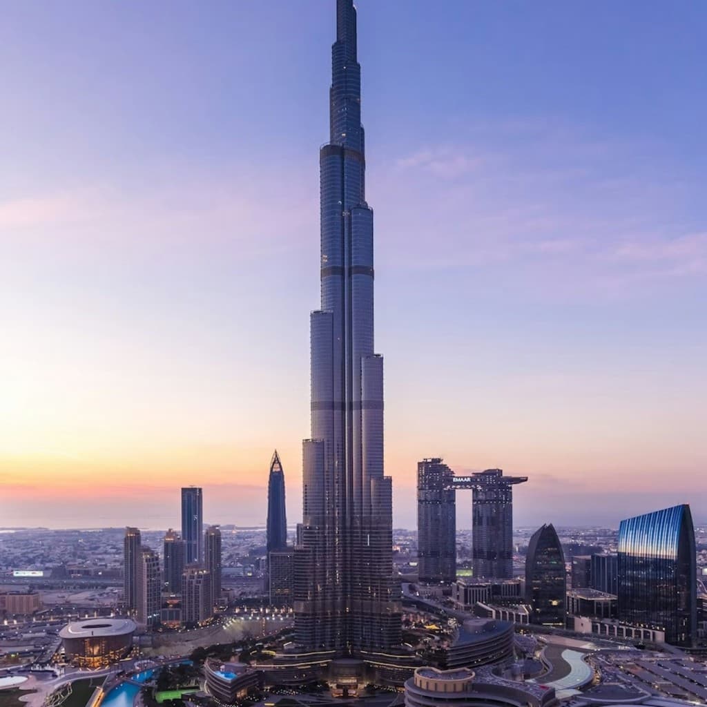 Burj Khalifa: At the Top (Floors 124 & 125) + Souvenir