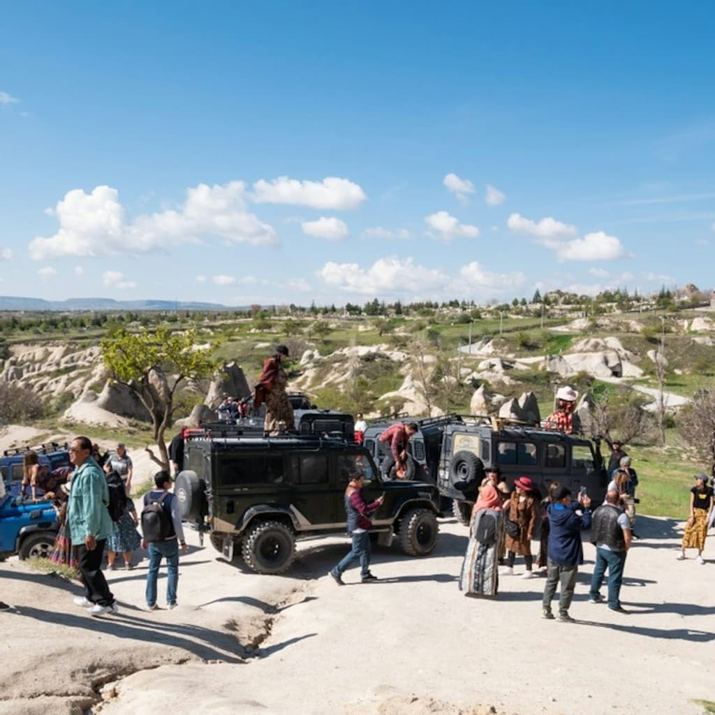Cappadocia: Sunrise & Sunset Guided Jeep Safari + Transfers