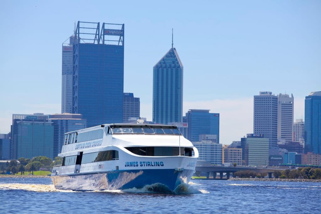 Captain Cook Cruises - Swan River Lunch Cruise (Swan River Lunch Cruise from Perth - 11:15 AM Departure)