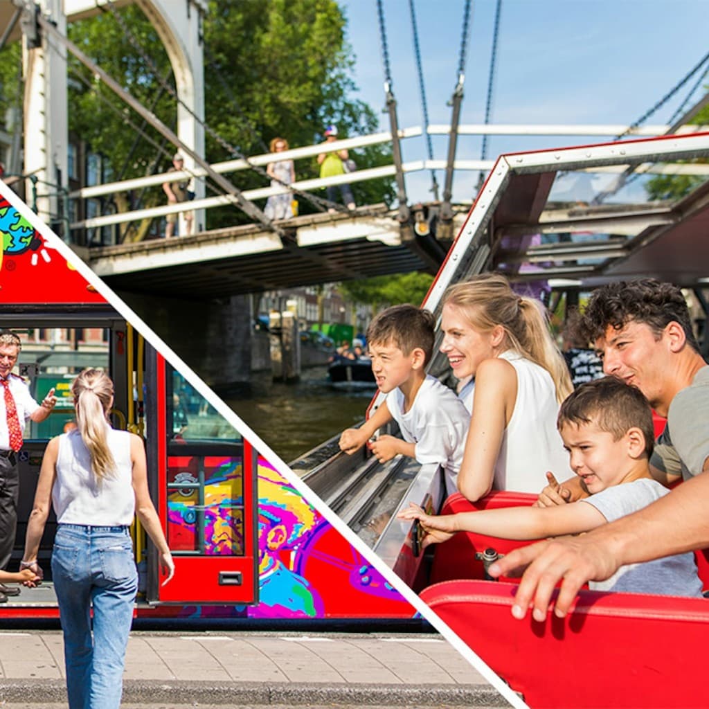 City Sightseeing Amsterdam: Hop-on Hop-off Bus + Boat Tour - 48 Hours