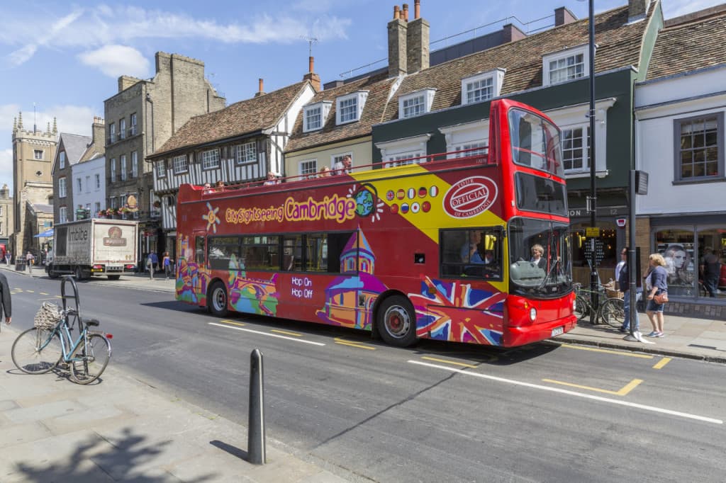 City Sightseeing Cambridge Hop-on Hop-off Bus Tour (City Sightseeing Cambridge Hop-on Hop-off Bus Tour - 24 Hours)