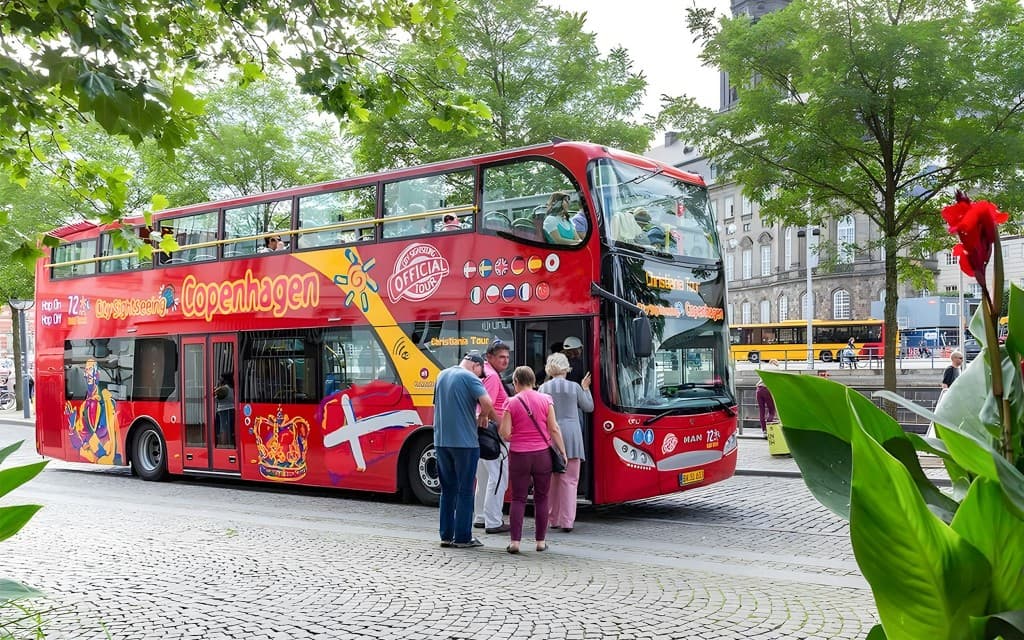 City Sightseeing: Copenhagen Hop-on Hop-off Bus Tour (72-Hour Pass)