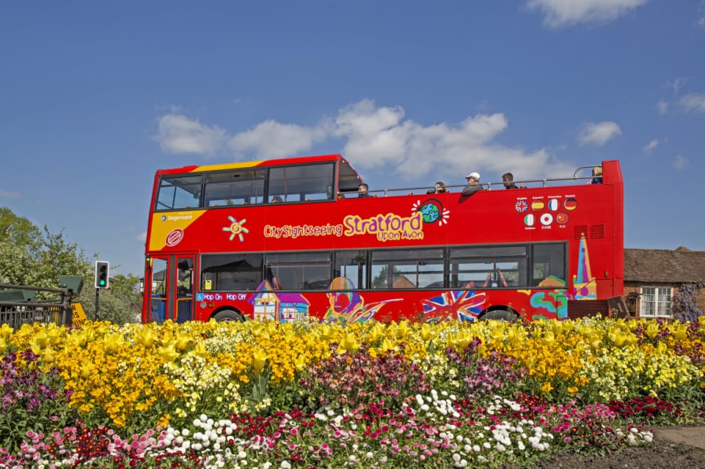 City Sightseeing Stratford-upon-Avon Hop-on Hop-off Bus Tour (24 Hours)