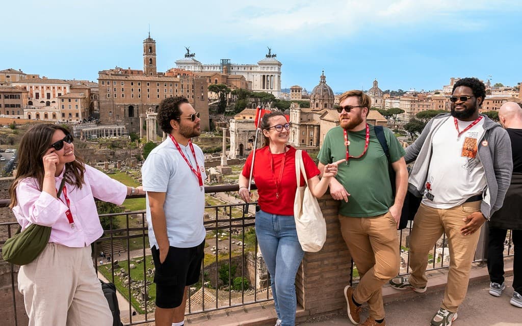 Colosseum, Palatine Hill & Roman Forum Guided Tour (German Guided Tour)