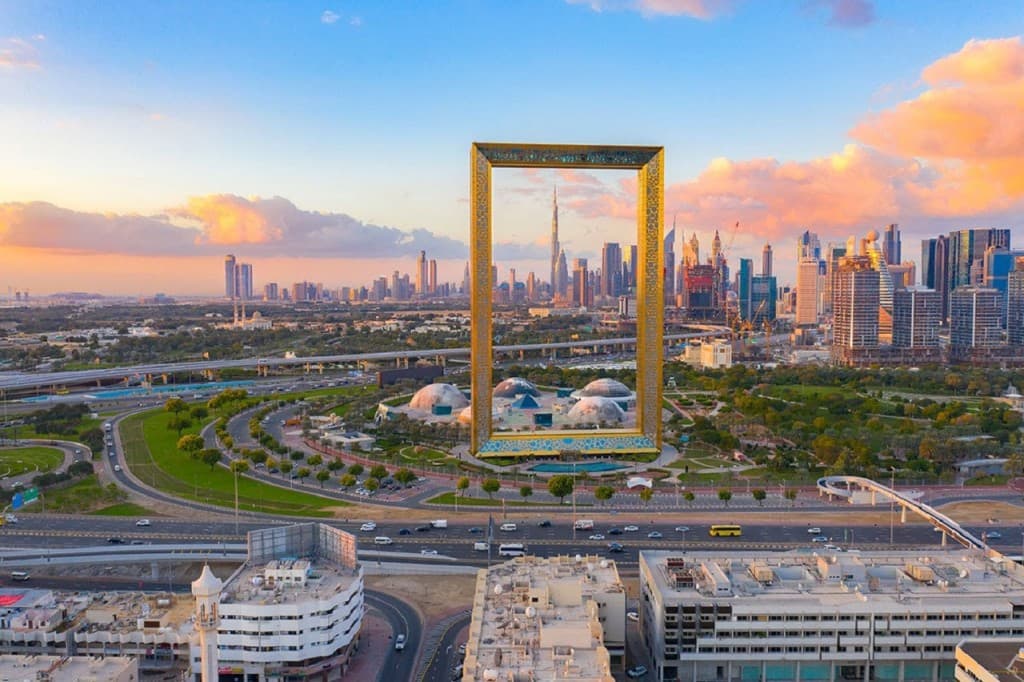 Dubai Frame Ticket (PROMO: Dubai Frame - Admission with Sky Deck Access (Minimum Two Adults))