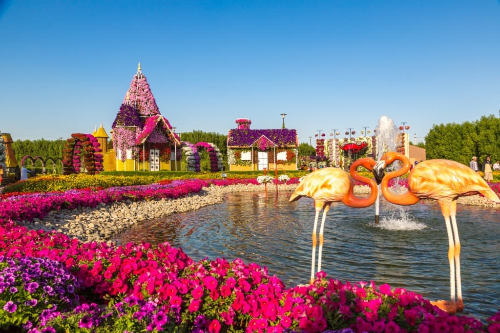 Dubai Miracle Garden Ticket (Admission)