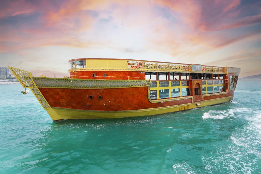 Dubai Ocean Empress Dinner Dhow Cruise (Dubai Ocean Empress Dhow Dinner Cruise (VIP Package))