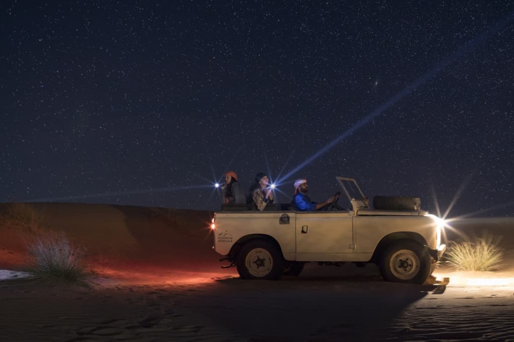 Dubai Private Night Safari Tour with Astronomy Session (Dubai Private Night Safari and Astronomy Tour (4 Pax))