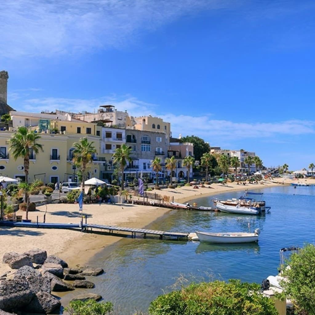 Forio: Day Trip + Hydrofoil Transfer from Naples with Optional Lunch