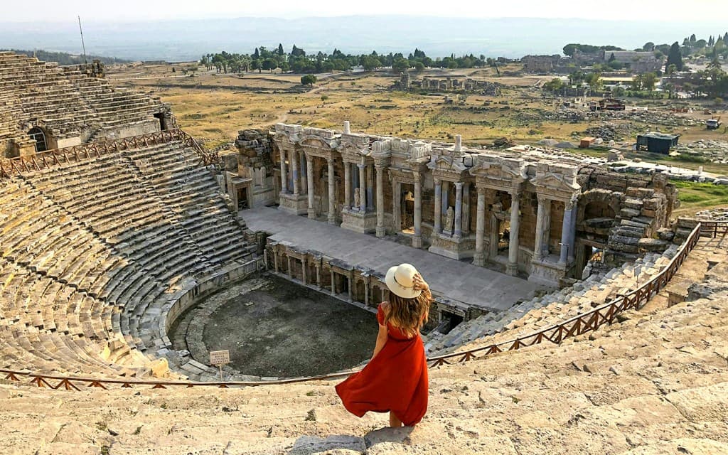 From Antalya/Kemer: Pamukkale & Hierapolis Day Trip With Lunch (Tour Without Entrance Fee)
