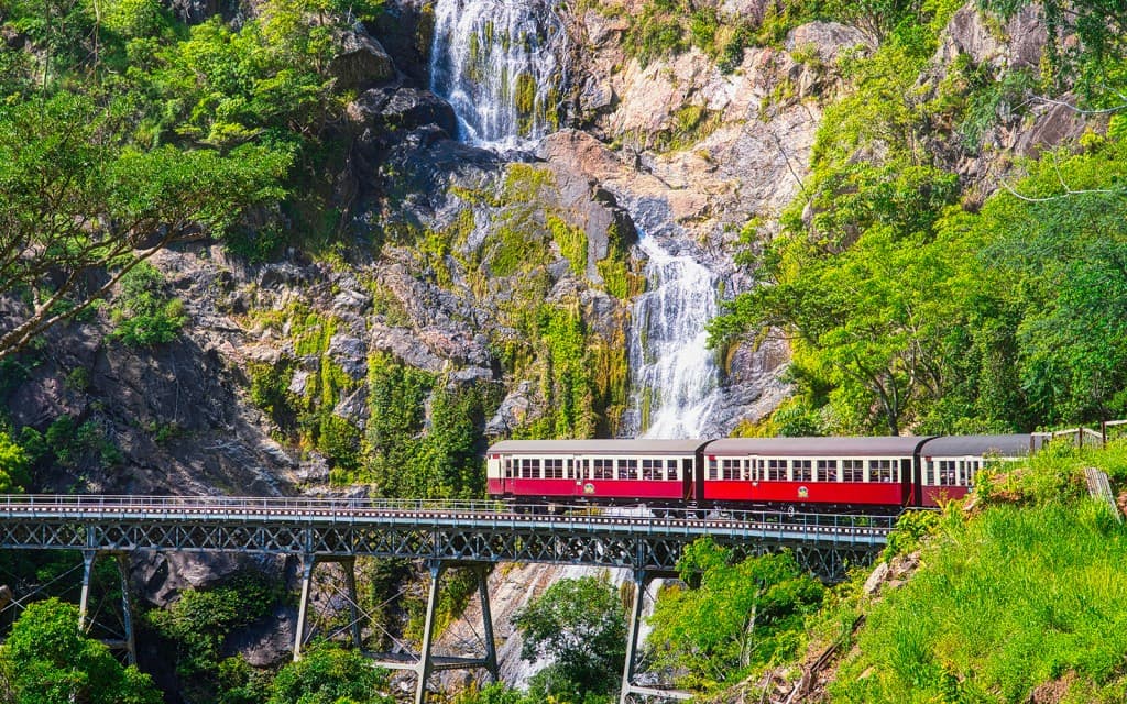 From Cairns: Scenic Train, Skyrail & Kuranda Rainforest Tour (Scenic Rail, Skyrail & Rainforestation Tour)