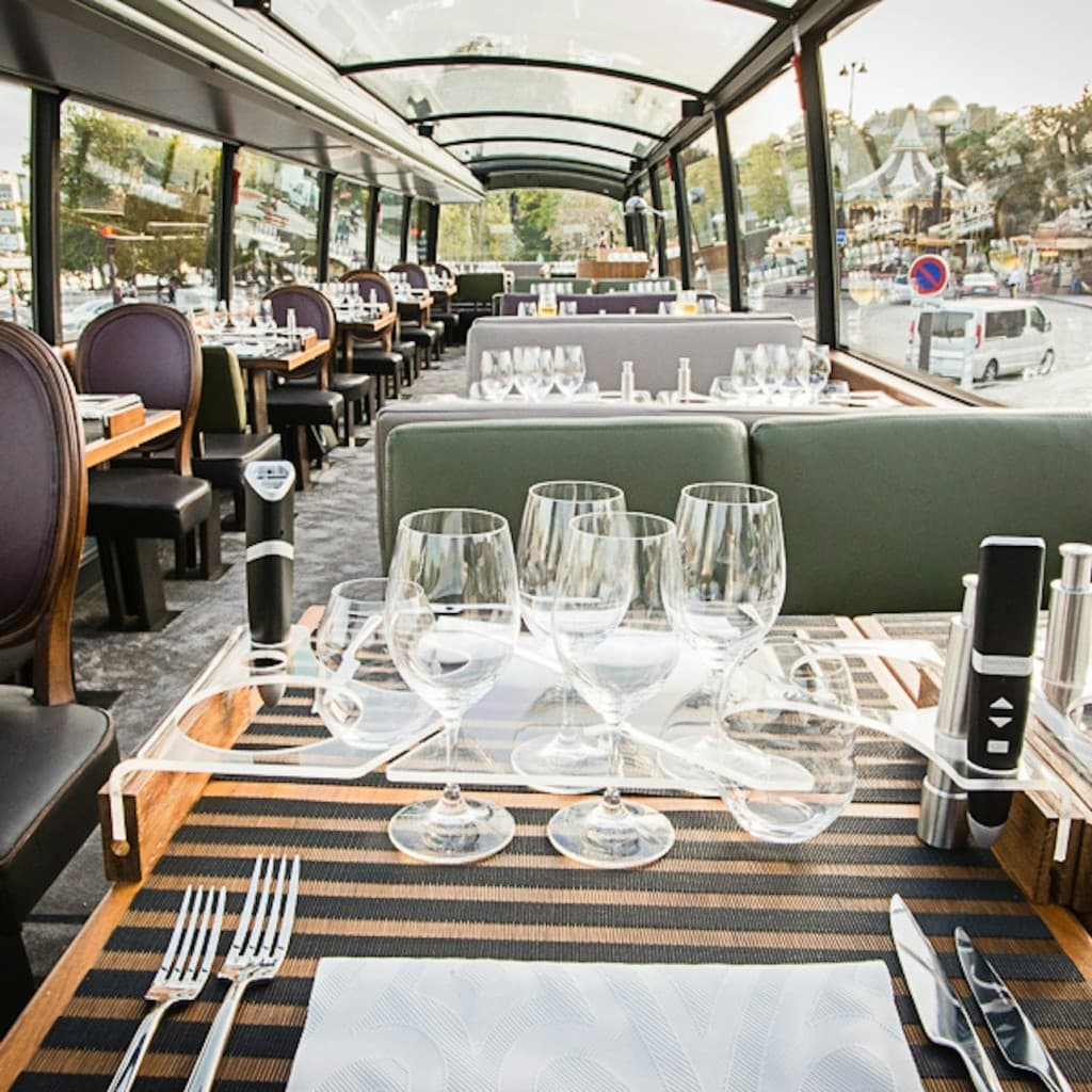 Gastronomic Lunch on the Bustronome - 4 Course Lunch without drinks
