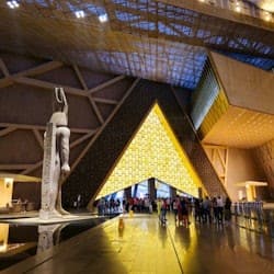 Giza Plateau & Grand Egyptian Museum: Guided Tour + Transfers