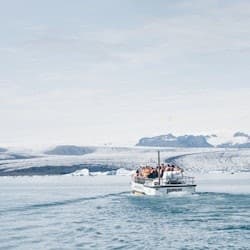Glacier Lagoon Boat Ride and South Coast Tour from Reykjavik