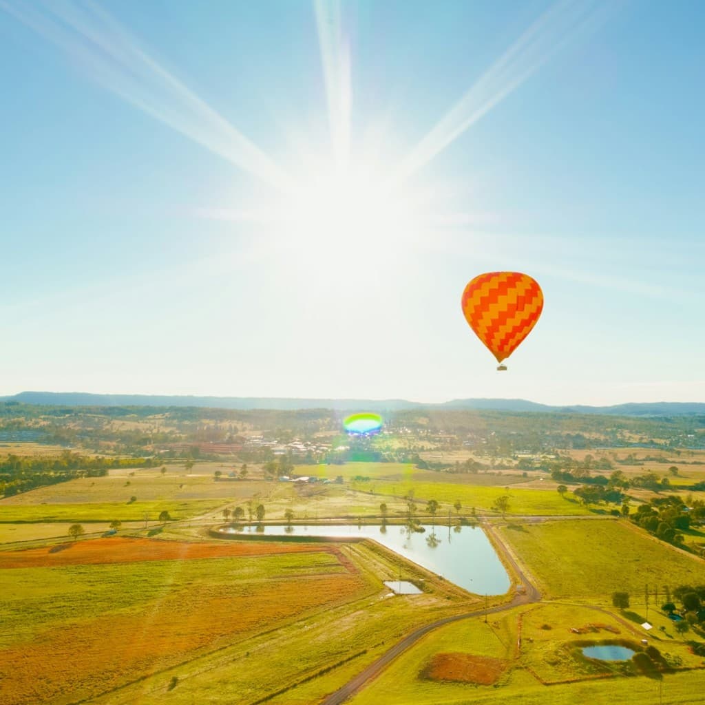 Gold Coast Ballooning with Vineyard Breakfast & Return Transfers - Weekday