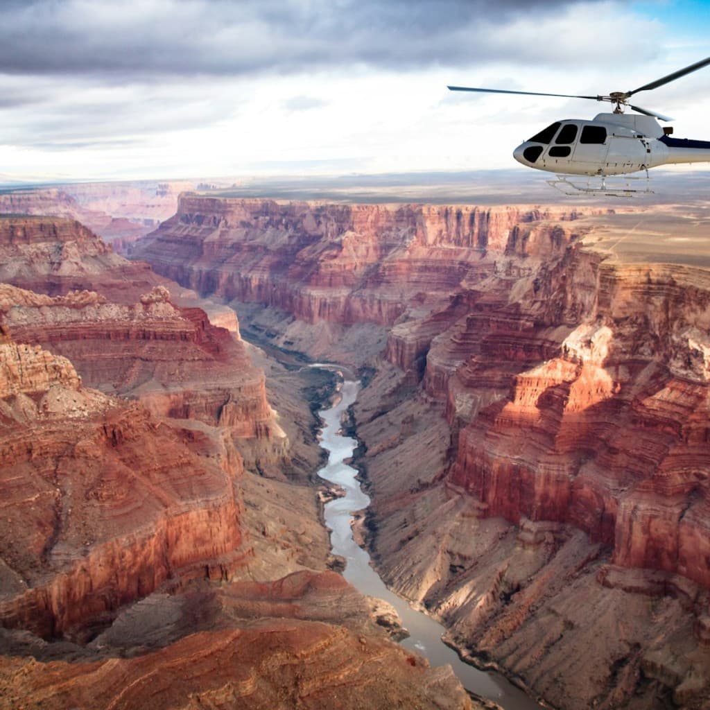 Grand Canyon: Day Trip from Las Vegas with 20-Min Helicopter Flight + Lunch - Helicopter Flight Only