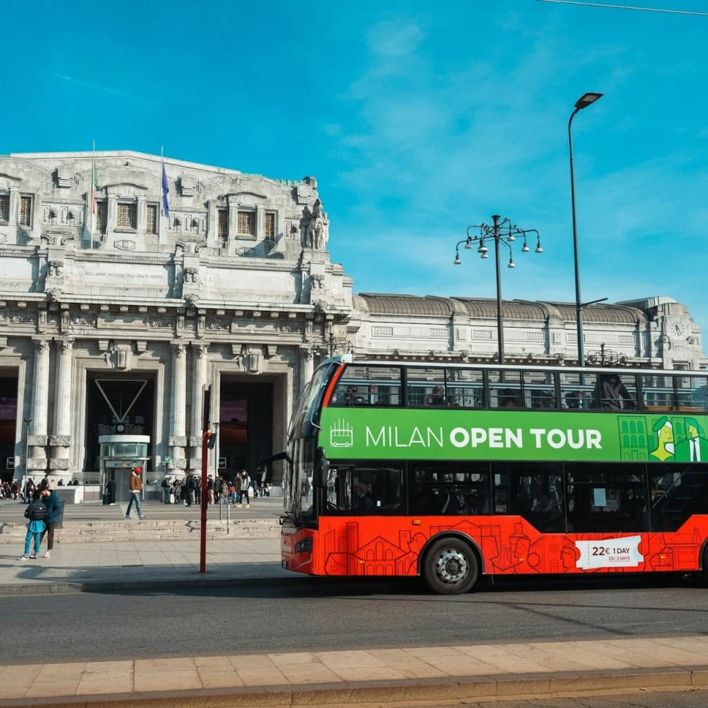 Gray Line Milan Open Tour: Hop-on Hop-off Bus Tour