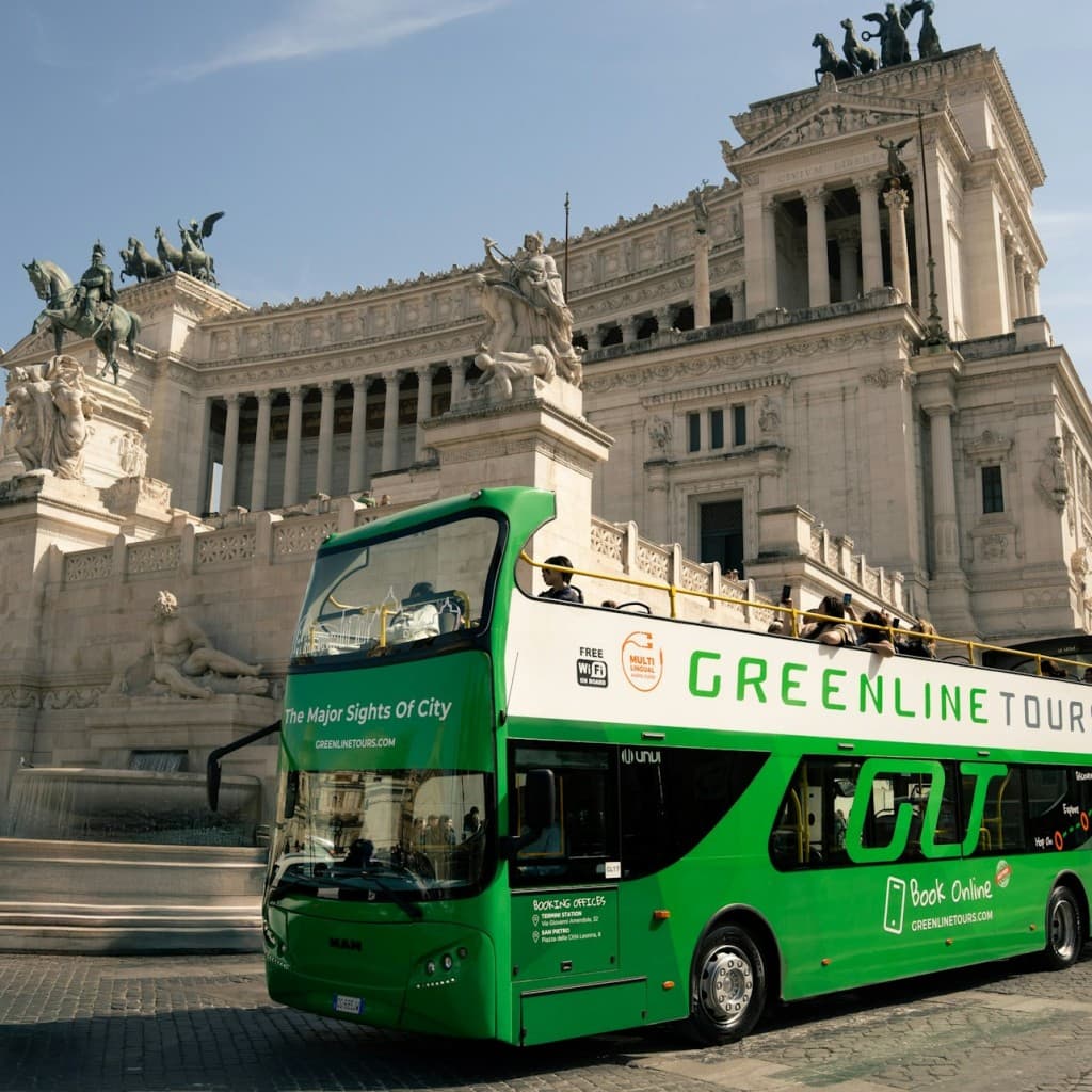 Green Line Tours Rome: Hop-on Hop-off Bus Tour - 48 Hour Ticket