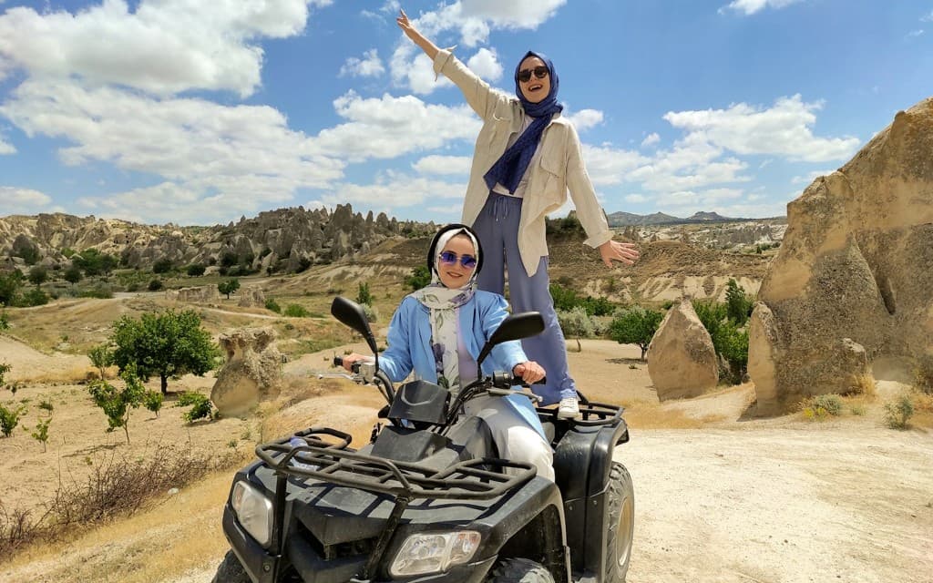 Guided ATV Tour with Transfers (Cappadocia & Cavusin Village ATV Safari Tour)