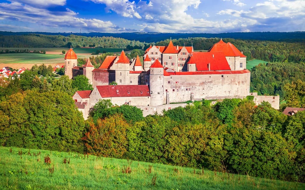 Guided Tour of Romantic Road: Rothenburg & Harburg with Transfers from Munich (English Guide)