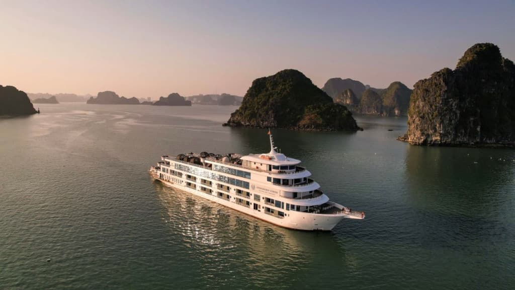 Halong Bay Premium Cruise aboard Ambassador Cruise (Halong Bay Premium Day Cruise with Return Transfers)
