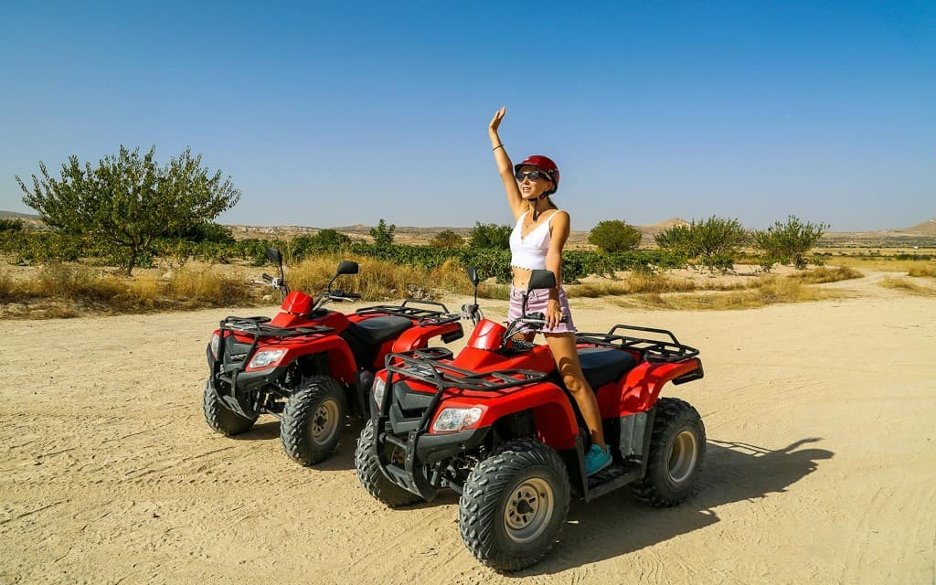Cappadocia ATV/Quad Tours with Transfers (1-Hour Sunset ATV Tour)