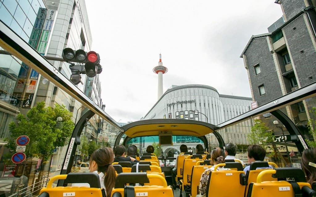 Sky Hop Bus: Kyoto Hop-On Hop-Off Bus Tour (2-Day HOHO Pass)