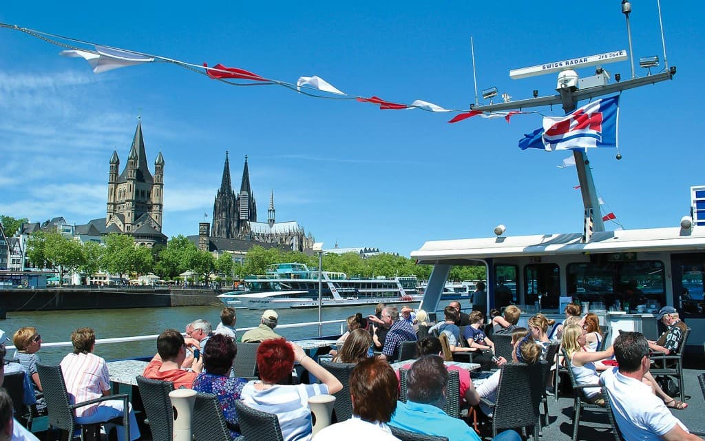 Cologne City Rhine River Sightseeing Cruise (1-Hour Panorama Tour)