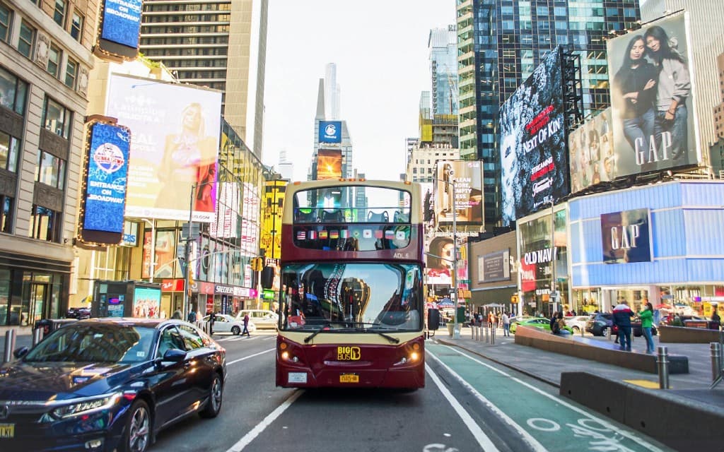 Big Bus: New York City Hop-on Hop-off Bus Tour (Explore: 72-Hour Pass (Downtown & Uptown))