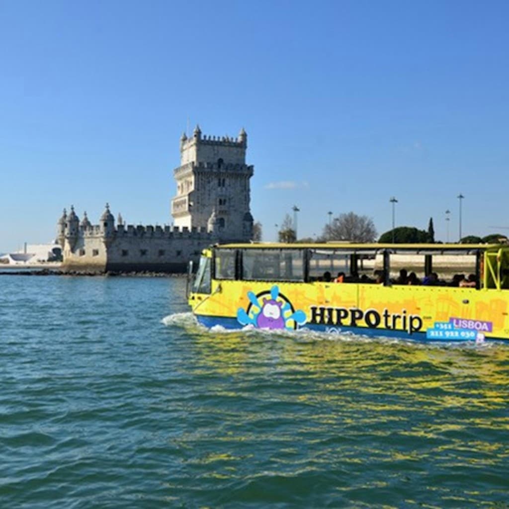 HIPPOtrip Lisbon: Amphibious Bus and Boat Tour