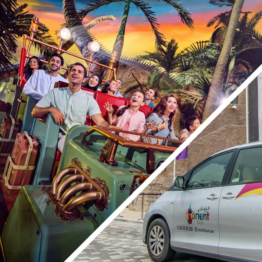 IMG Worlds of Adventure: Entry Ticket + Private Transfer