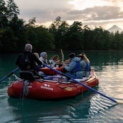 Interlaken: Guided Raclette Rafting