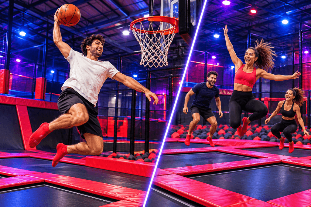 Istanbul: Trampoline Jumping, Ninja Warrior & Fly Dunk