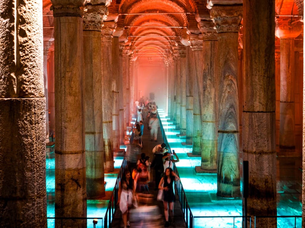 Italian Basilica Cistern Guided Tour