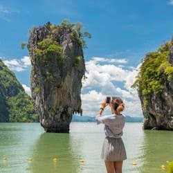 James Bond Island, Ko Panyi & Khai Island: Speedboat Tour from Khao Lak + Lunch