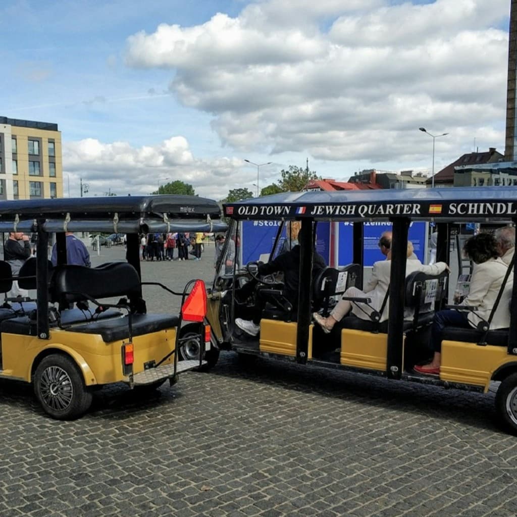 Kazimierz Quarter Krakow: Electric Golf Cart Tour + Audio Guide
