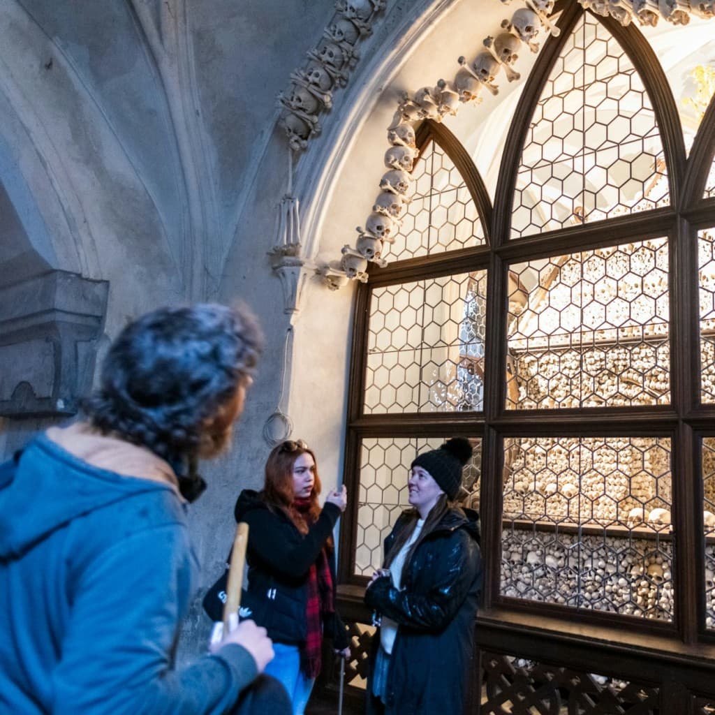 Kutná Hora: Guided Tour from Prague + St. Barbara's & Bone Church Entry