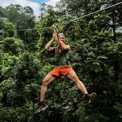 KUZÁ Beach & Adventure Park: Deluxe Pass + Zipline Experience