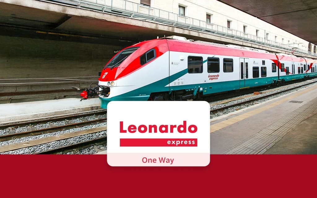 Leonardo Express: One-Way Train Transfers Between Fiumicino Airport & Rome Termini Station (From Rome Termini Station to Fiumicino Airport)
