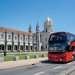 Lisbon: Basic Hop-on Hop-off Bus Tour + Audio Guide
