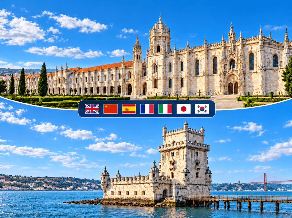 Lisbon: Jeronimos Monastery & Belem Tower Tickets + Audios
