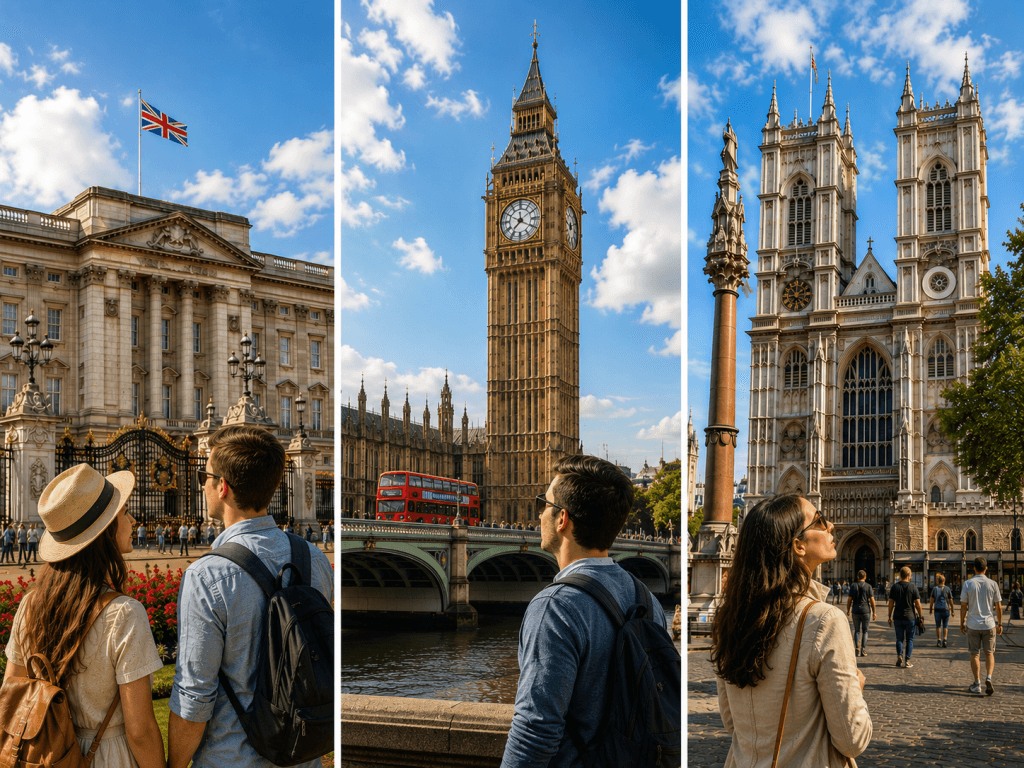 London: Buckingham Palace, Big Ben & Westminster Abbey