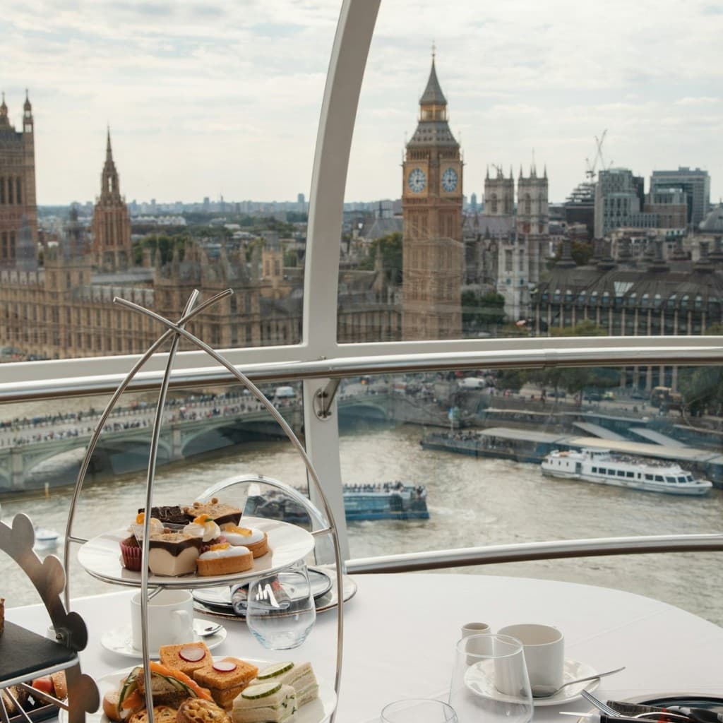 London Eye: Fast Track Ticket + Afternoon Tea Experience + Lounge Access