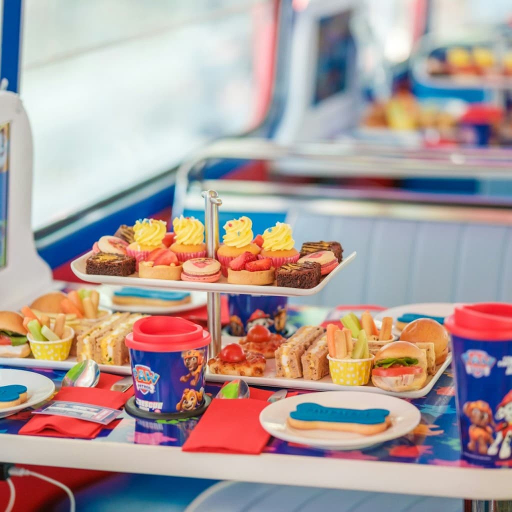 London: PAW Patrol Guided Afternoon Tea Bus Tour
