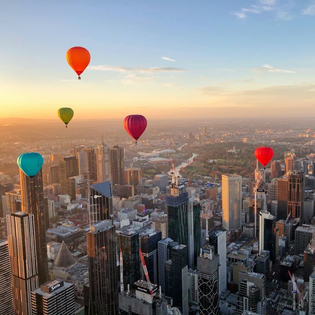Melbourne: Sunrise Hot Air Balloon Flight + Optional Breakfast - Flight and Breakfast