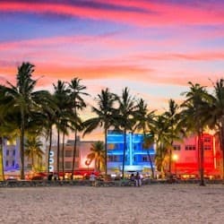 Miami: Scenic Night Driving Tour + Skyviews Observation Wheel